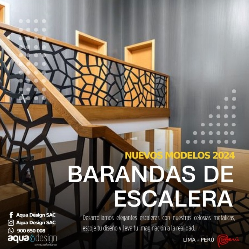 barandas de escalera de estructuras metálicas